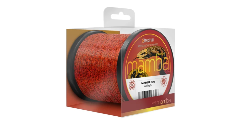 DELPHIN MAMBA Carp Fire 0,32mm/7,4kg/300m pontyozó zsinór Expressz kézbesítés