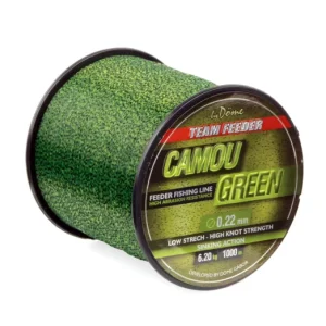 BY DÖME TEAM FEEDER Camou Green 1000m 0.22mm feeder zsinór Biztonságos fizetés