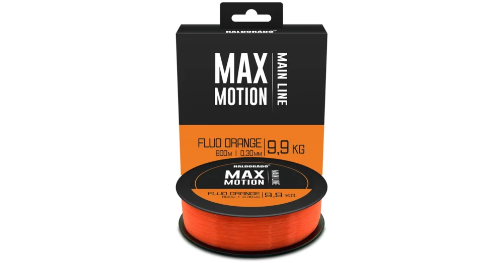 HALDORÁDÓ MAX MOTION Fluo Orange 0,30mm/800m/9,9kg monofil zsínór Exkluzív ajánlat