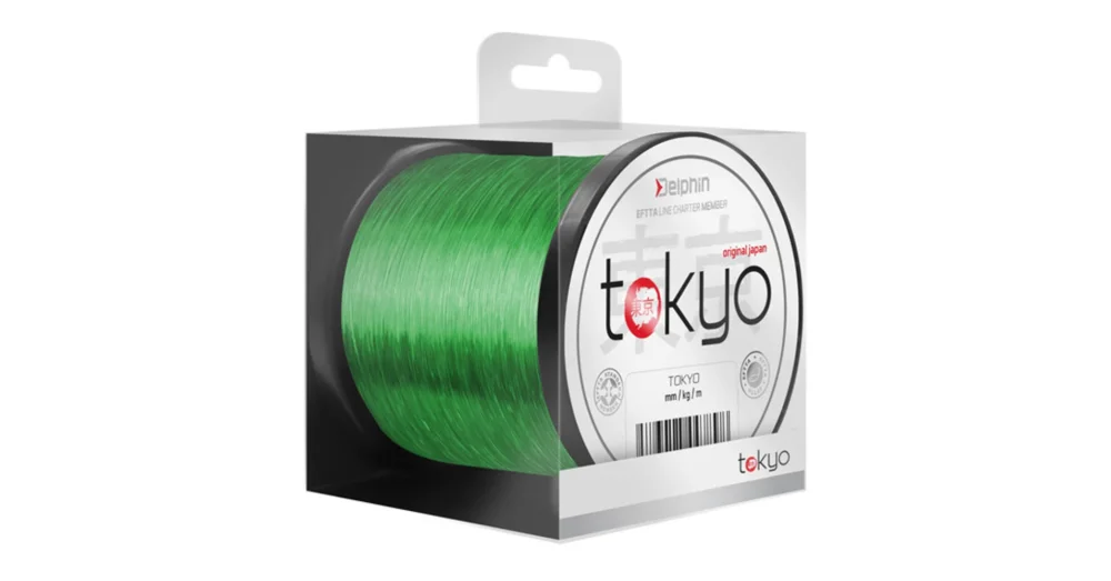 Bestseller DELPHIN TOKYO Fluo zöld Monofil zsinór 0,369mm/10,0kg/1000m
