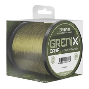 Vedd meg most DELPHIN GRENIX Carp zöld 0,286mm/5,61kg/500m pontyozó zsínór