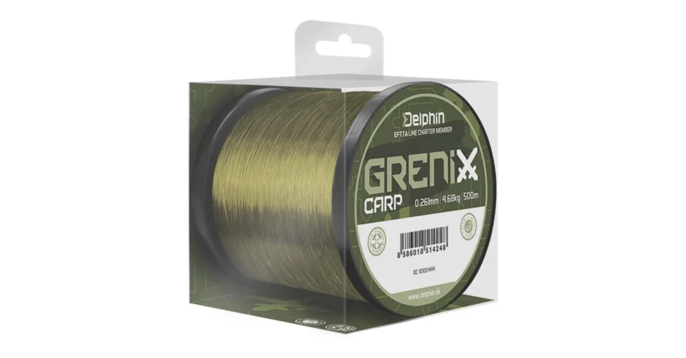 Vedd meg most DELPHIN GRENIX Carp zöld 0,286mm/5,61kg/500m pontyozó zsínór