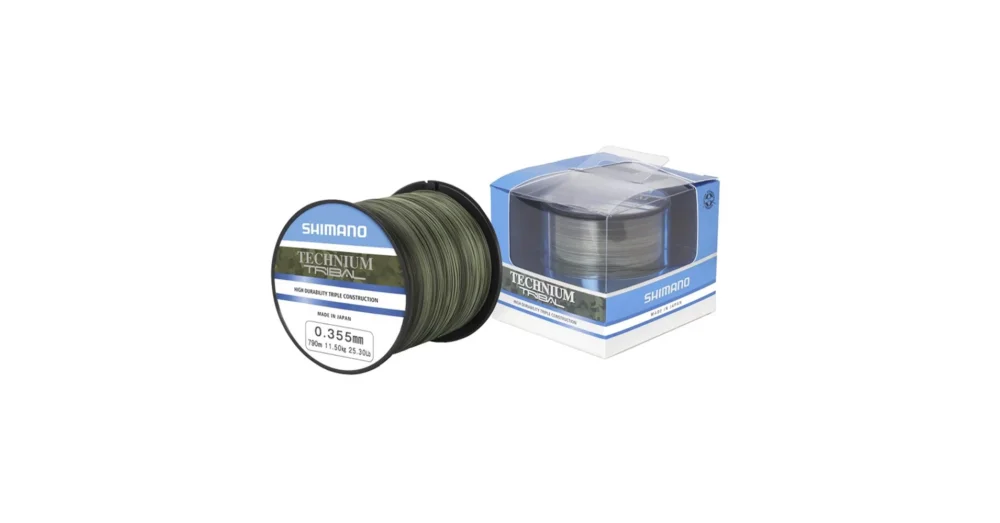 SHIMANO Line Technium Tribal 1250m 0.285mm 7.5kg Camou monofil zsínór Legkelendőbb