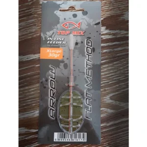 Gyors szállítás TOP MIX Arrow Flat method feeder kosár XL 30g