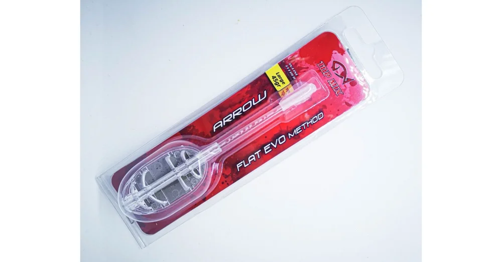 Árcsökkenés TOP MIX ARROW FLAT EVO method feeder kosár L 45g