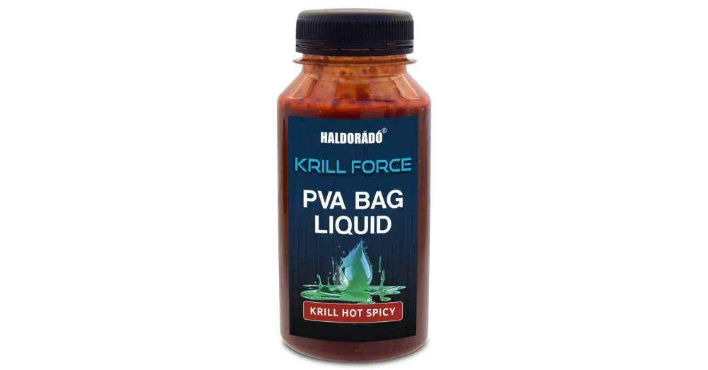 Legkelendőbb HALDORÁDÓ KRILL FORCE PVA Bag Liquid - Krill Hot Spicy