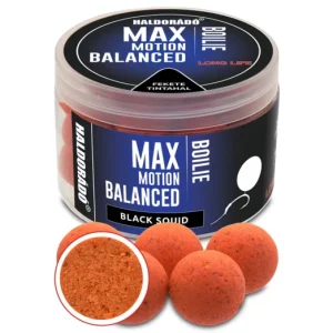 HALDORÁDÓ MAX MOTION Boilie Balanced 20 mm - Fekete Tintahal Árengedmény