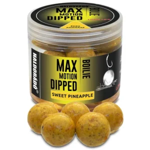 HALDORÁDÓ MAX MOTION Boilie Dipped 20 mm - Édes Ananász Prémium