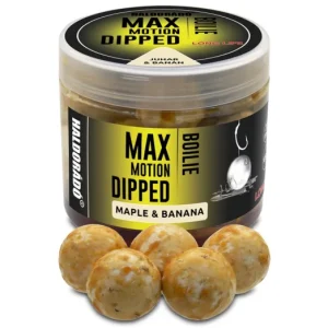 Akció HALDORÁDÓ MAX MOTION Boilie Dipped 20 mm - Juhar & Banán
