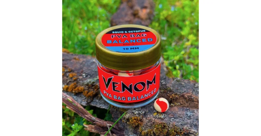 Legjobb ár FEEDERMÁNIA VENOM PVA Bag Balanced Boilies Squid&Octopus 10mm