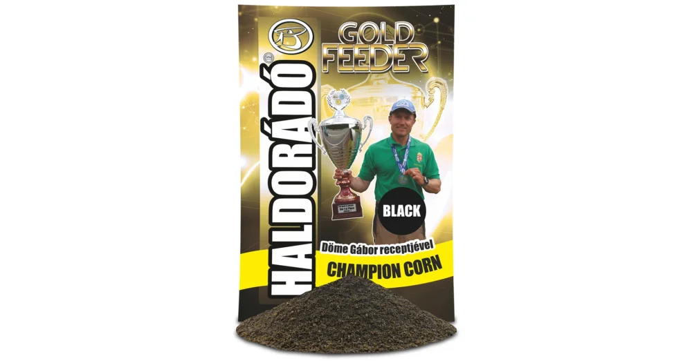 HALDORÁDÓ Gold Feeder - Champion Corn Black Biztonságos vásárlás