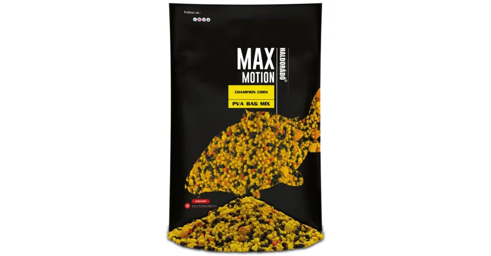 Különleges ajánlat HALDORÁDÓ MAX MOTION PVA Bag Mix - Champion Corn