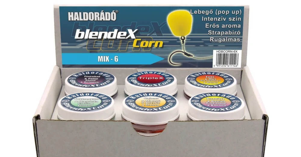 HALDORÁDÓ BlendexCorn MIX 6 íz egy dobozban Kiárusítás