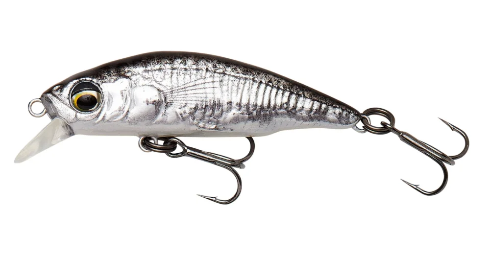 SAVAGE GEAR 3D STICKLEBAIT TWITCH 5.5cm 7g Black Silver Gyors szállítás