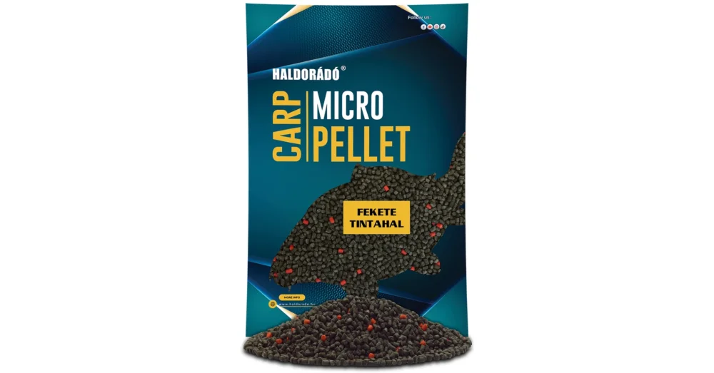 HALDORÁDÓ Carp Micro Pellet - Fekete Tintahal Akció