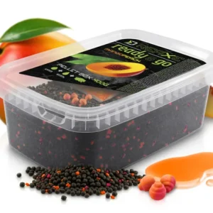 DELPHIN Reaxe READY&GO Pellet box Mangó–Őszibarack Különleges ajánlat