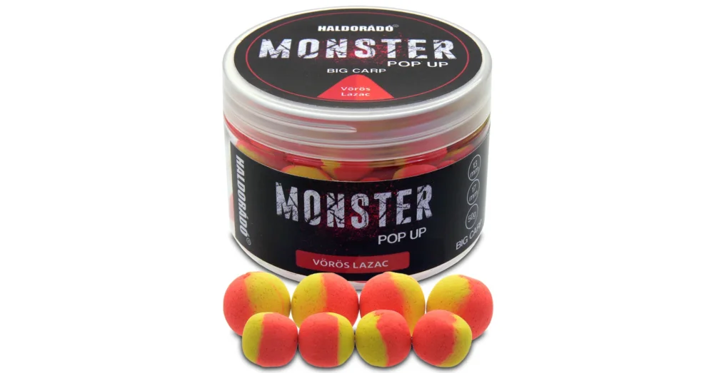 Utolsó esély HALDORÁDÓ MONSTER Pop Up Big Carp - Vörös Lazac