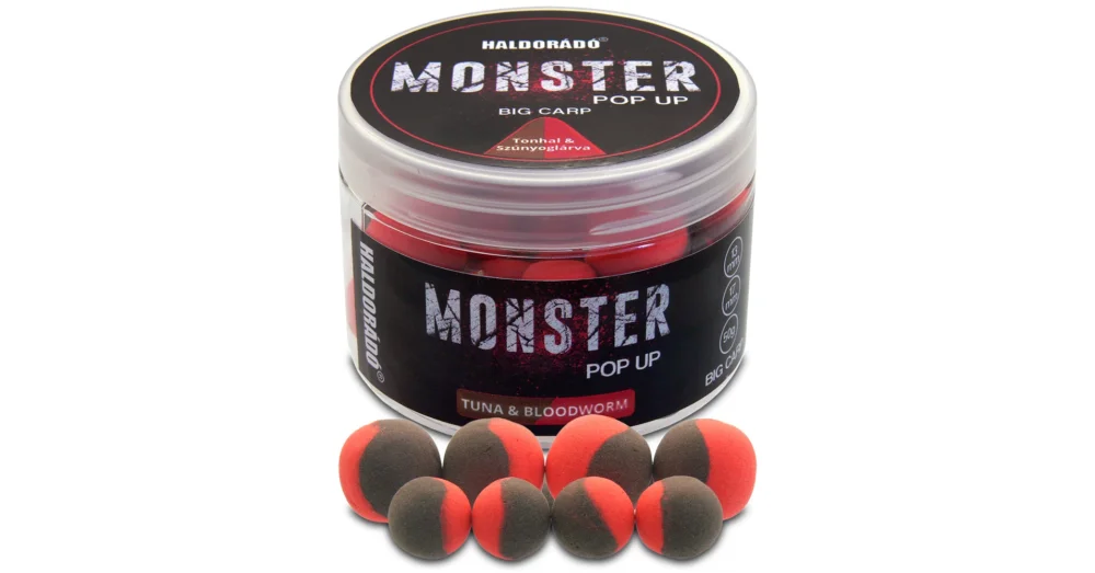 Kedvezmény HALDORÁDÓ MONSTER Pop Up Big Carp - Tonhal & Szúnyoglárva