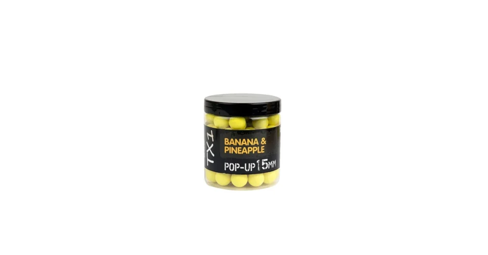 Expressz kézbesítés SHIMANO TX1 Pop-up Banana & Pineapple 15mm 80g Fluoro Yellow