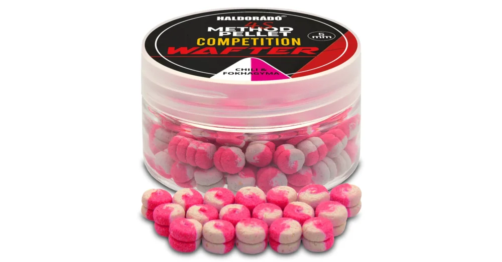 Korlátozott ajánlat HALDORÁDÓ 4S Method Pellet COMPETITION 5mm - Chili & Fokhagyma