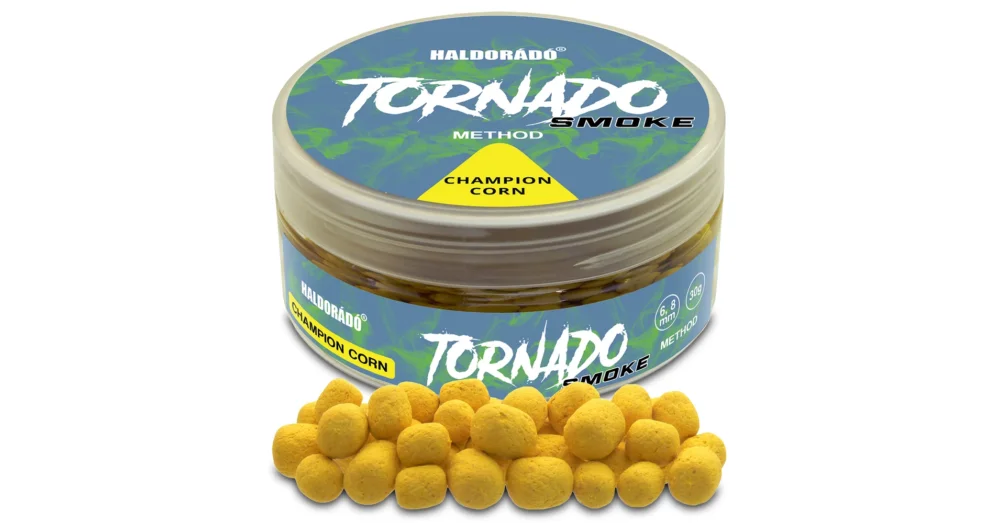 Olcsóbb HALDORÁDÓ TORNADO Smoke Method 6, 8 mm - Champion Corn