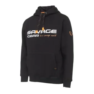 Ne maradj le SAVAGE GEAR Cosmo Hoodie Black XXL-es kapucnis pulóver