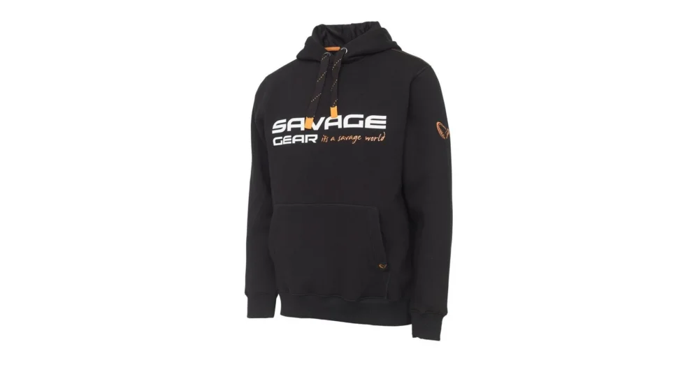 Ne maradj le SAVAGE GEAR Cosmo Hoodie Black XXL-es kapucnis pulóver