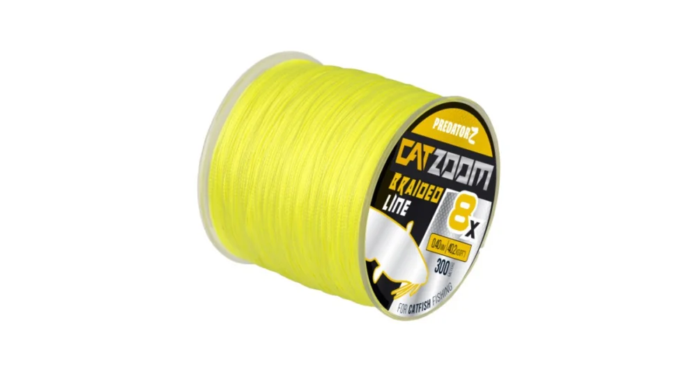 Biztonságos fizetés Carp Zoom Catzoom 8X fonott zsinór, 0,40 mm, 300 mm, 40,2 kg (cz2155)
