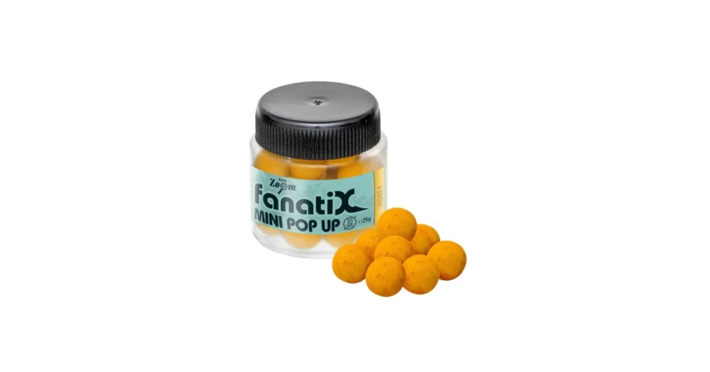 Carp Zoom Fanati-X Mini Pop Up horogcsali, 10 mm, méz, 25 g (cz8950) Expressz szállítás