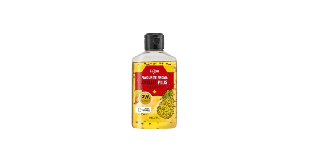 Carp Zoom Favourite folyékony aroma pellettel, ananász, 200 ml (cz0694) Szuper ajánlat