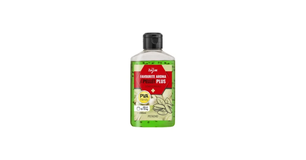 Carp Zoom Favourite folyékony aroma pellettel, pisztácia, 200 ml (cz0724) Árengedmény