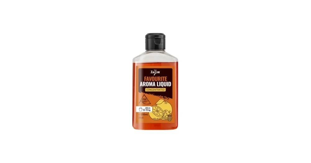 Korlátozott ajánlat Carp Zoom Favourite folyékony aroma, gyümölcs, 200 ml (cz0632)