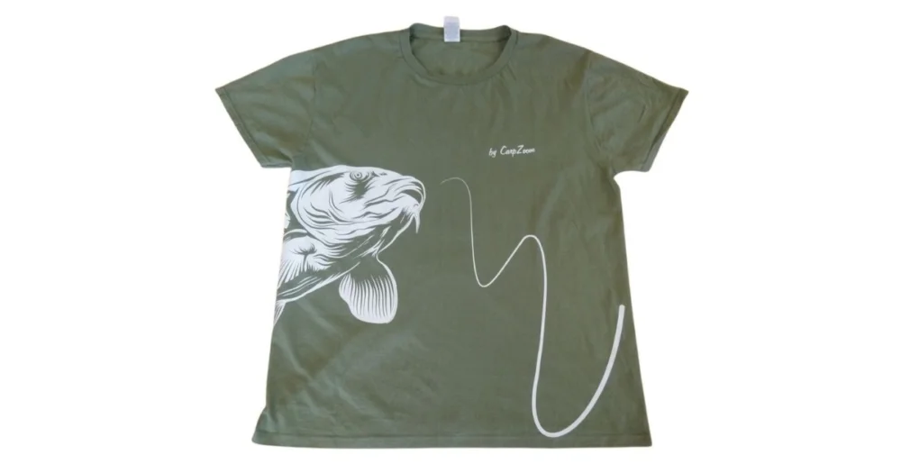 Vásárlói kedvenc Carp Zoom Pamut póló, XXL, zöld (cz6130)