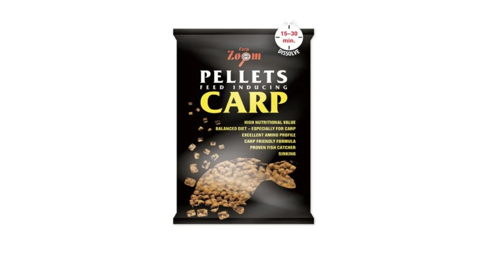 Árengedmény Carp Zoom Pontyozó etetőpellet, 6 mm, natúr, 800 g (cz3585)