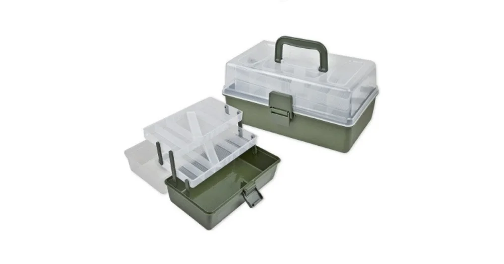 Carp Zoom Praktikus horgászláda tálcákkal, 29,4x18,7x15 cm (cz7467) Biztonságos fizetés