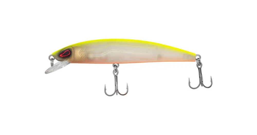 Carp Zoom Predator-Z Arrow Minnow wobbler, 9 cm, 9,2 g, fluo sárga, fehér, úszó (cz8387) Kedvezményes ár