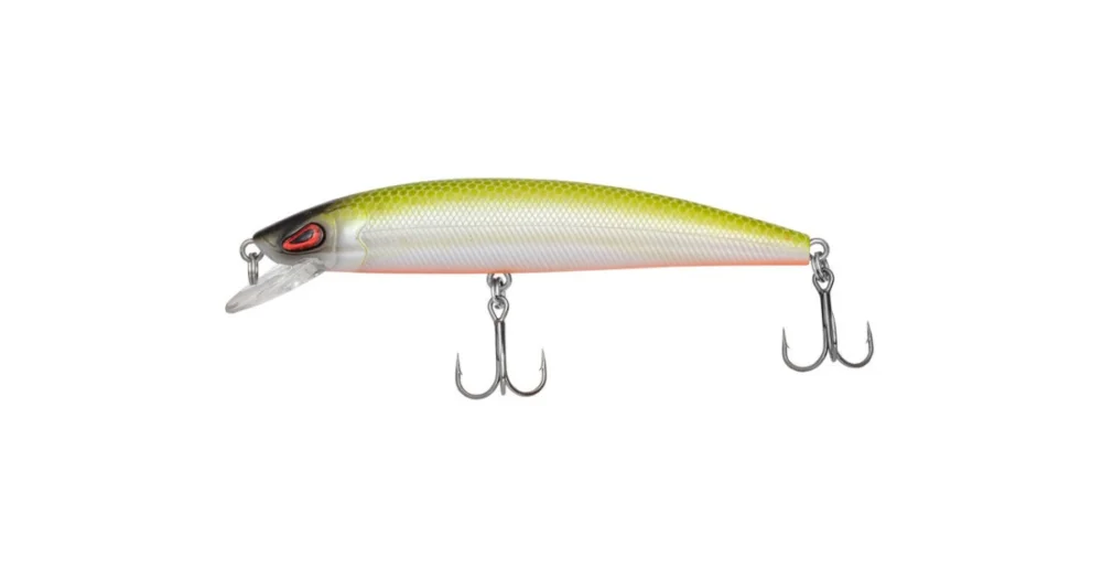 Bestseller Carp Zoom Predator-Z Arrow Minnow wobbler, 9 cm, 9,2 g, fluo zöld, fehér, úszó (cz8349)
