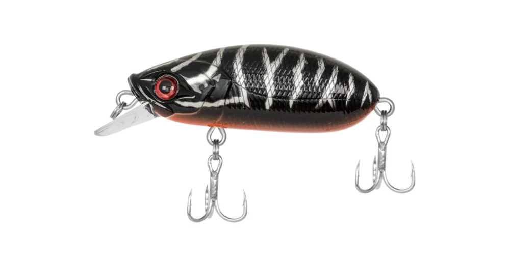 Legkelendőbb Carp Zoom Predator-Z Beetle wobbler, 5 cm, 7,8 g, fekete, fehér, úszó (cz3658)