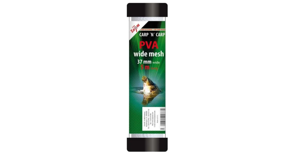 Exkluzív ajánlat Carp Zoom PVA háló (széles), o37 mm x 5 m (cz8832)