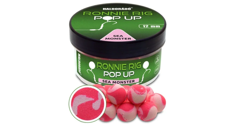 Olcsóbb Haldorádó Ronnie Rig Pop Up bojli Sea Monster 10mm 30g