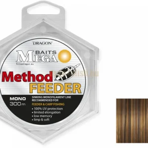 Megabaits Method Feeder Sinking 300m 0,18mm monofil zsinór Legjobb ár