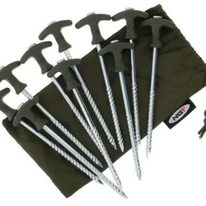 NGT BIVVY PEGS SÁTORLESZÚRÓ KÉSZLET 10DB-OS 20,5CM Vedd meg most