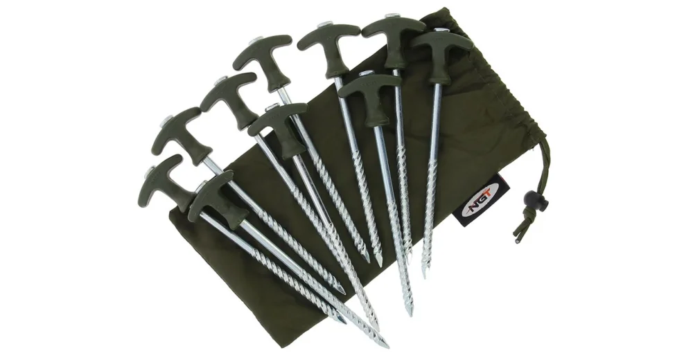 NGT BIVVY PEGS SÁTORLESZÚRÓ KÉSZLET 10DB-OS 20,5CM Vedd meg most