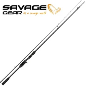SAVAGE GEAR BLACK SAVAGE TIGGER 7‘3" 220CM 15-50GR 2 RÉSZES MULTI PERGETŐ BOT Alacsony ár