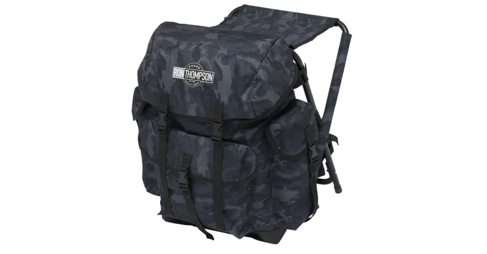 RON THOMPSON CAMO BACKPACK CHAIR SZÉK + HÁTIZSÁK Gyors szállítás