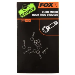 Akció FOX EDGES KURO MICRO HOOK RING SWIVELS