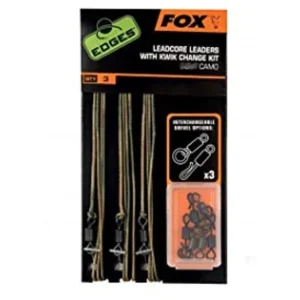 FOX EDGES LEADCORE LEADER WITH KWIK CHANGE KIT Biztonságos fizetés