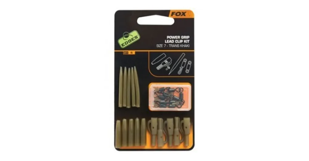 Prémium FOX EDGES POWER GRIP LEAD CLIP KIT