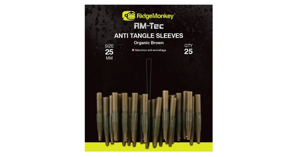 Bestseller RIDGEMONKEY RM-TEC ANTI-TANGLE GUBANCGÁTLÓ 25MM BARNA
