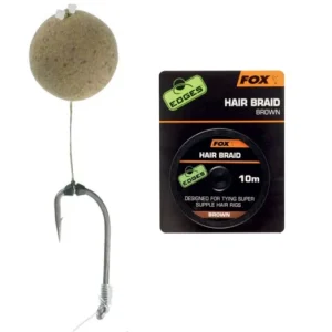 FOX EDGES HAIR BRAID CSALIZÓ ZSINÓR BROWN/BARNA Prémium